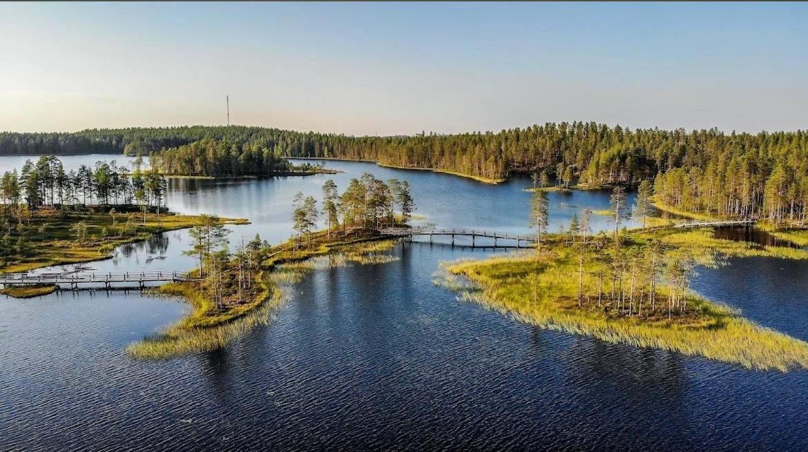 Laahtanen Camping Otel Ristijärvi Dış mekan fotoğraf