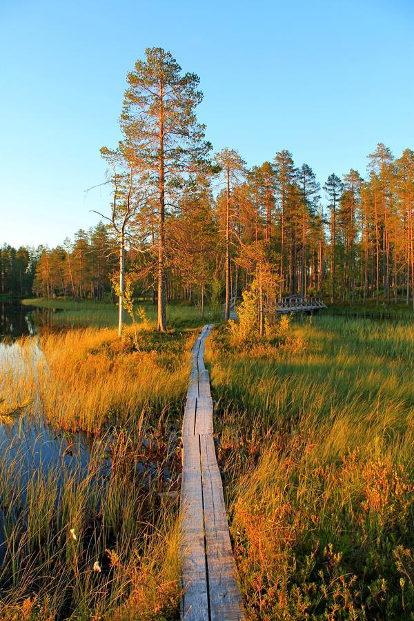 Laahtanen Camping Otel Ristijärvi Dış mekan fotoğraf