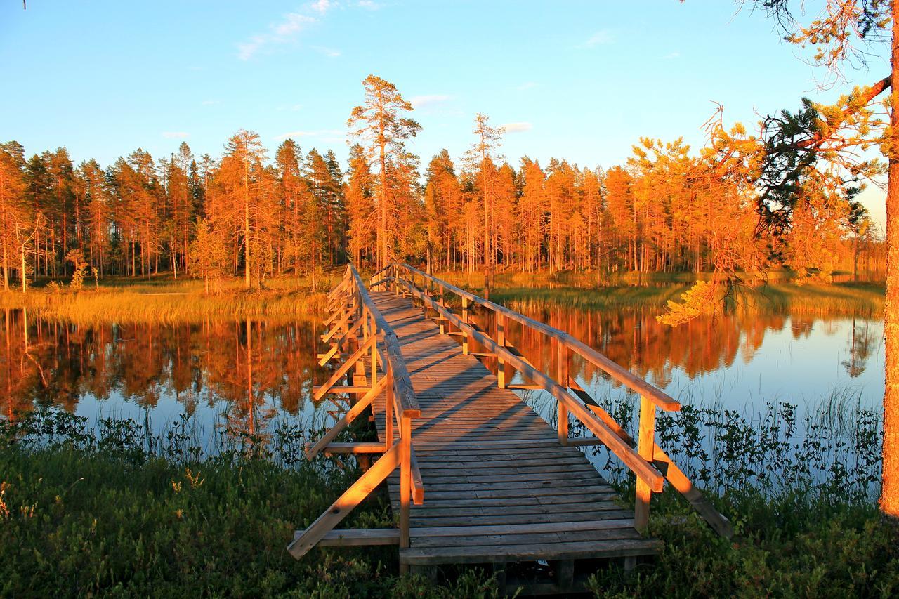 Laahtanen Camping Otel Ristijärvi Dış mekan fotoğraf