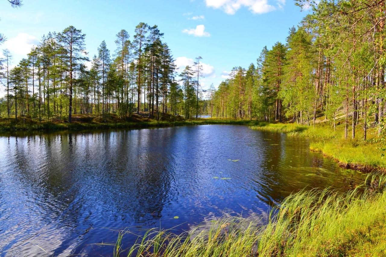 Laahtanen Camping Otel Ristijärvi Dış mekan fotoğraf